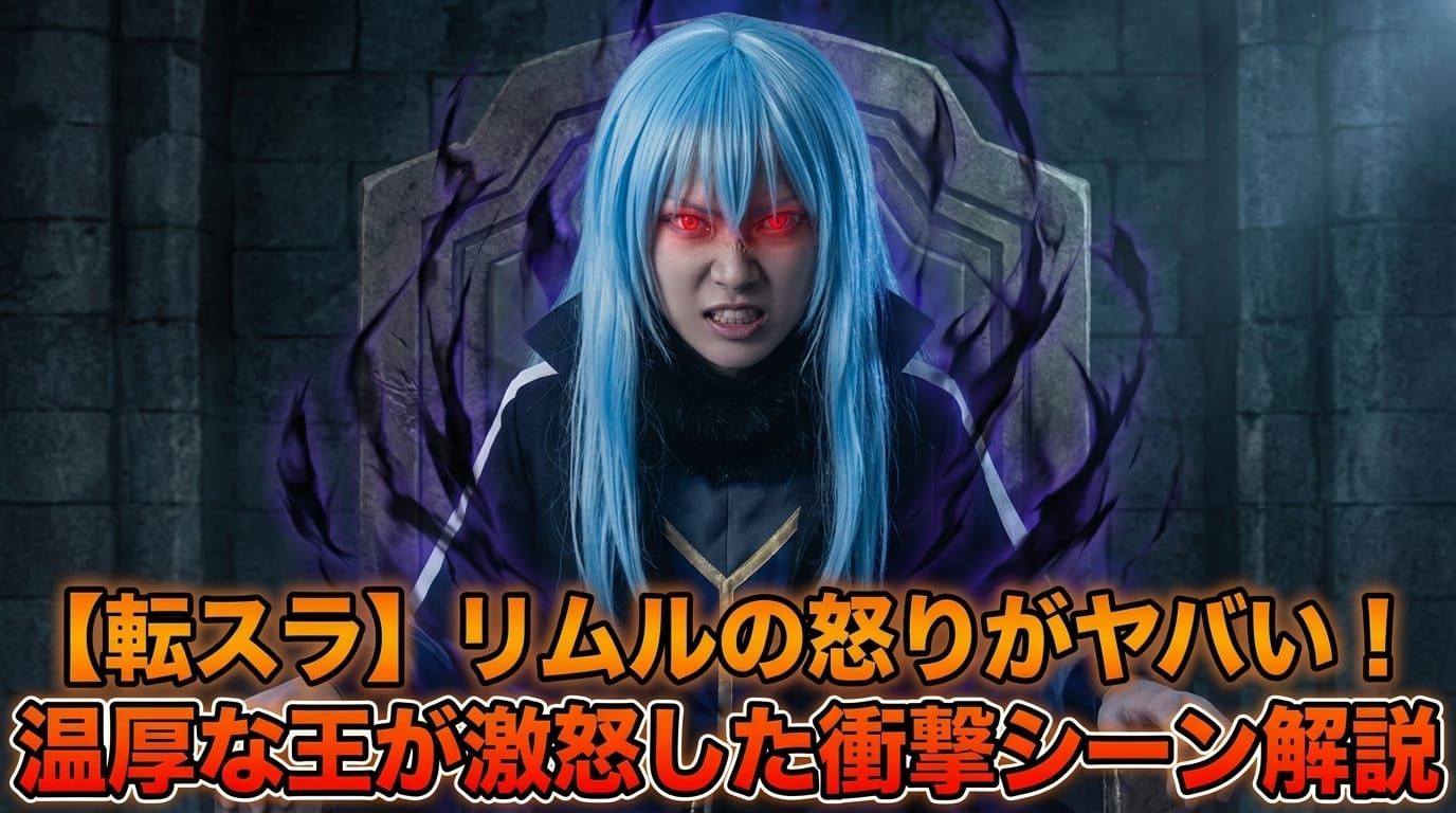 【転スラ】リムルの怒りがヤバい！温厚な王が激怒した衝撃シーン解説