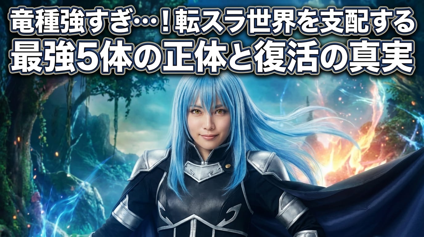 竜種強すぎ…！転スラ世界を支配する最強5体の正体と復活の真実