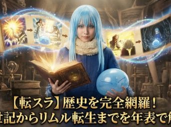【転スラ】歴史を完全網羅！創世記からリムル転生までを年表で解説