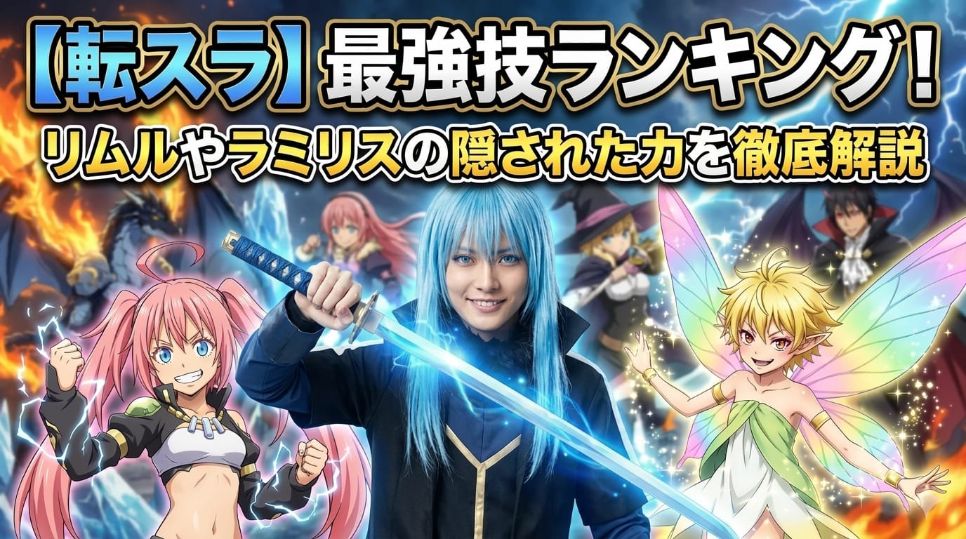 【転スラ】最強技ランキング！リムルやラミリスの隠された力を徹底解説