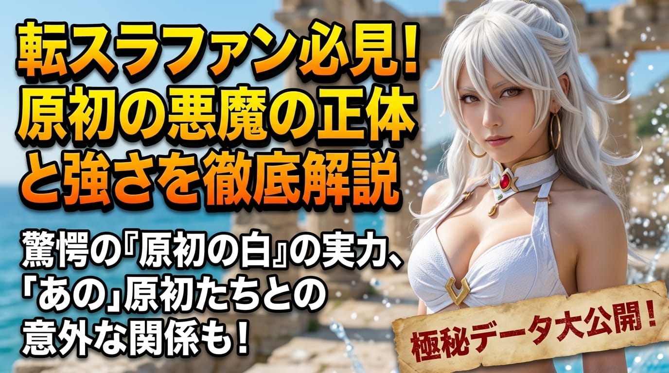 【転スラ】ファン必見！原初の悪魔の正体と強さを完全網羅