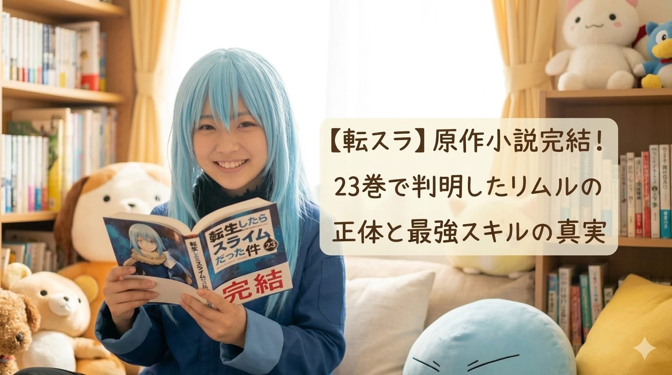 【転スラ】原作小説完結！23巻で判明したリムルの正体と最強スキルの真実