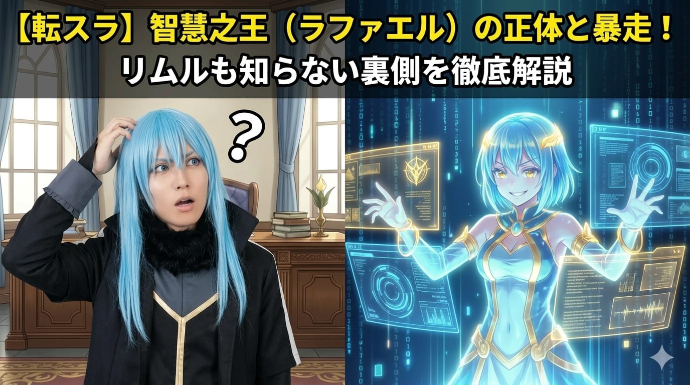【転スラ】智慧之王（ラファエル）の正体と暴走！リムルも知らない裏側を徹底解説