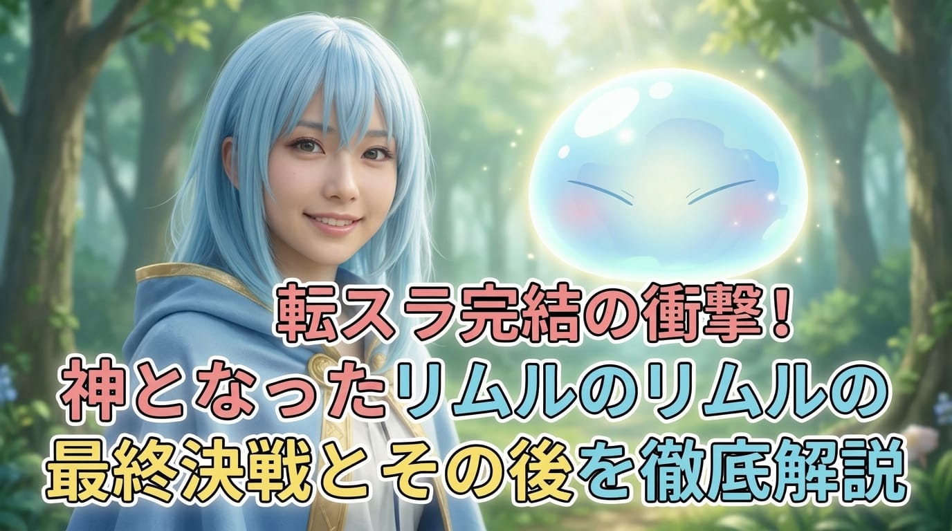 転スラ完結の衝撃！神となったリムルの最終決戦とその後を徹底解説