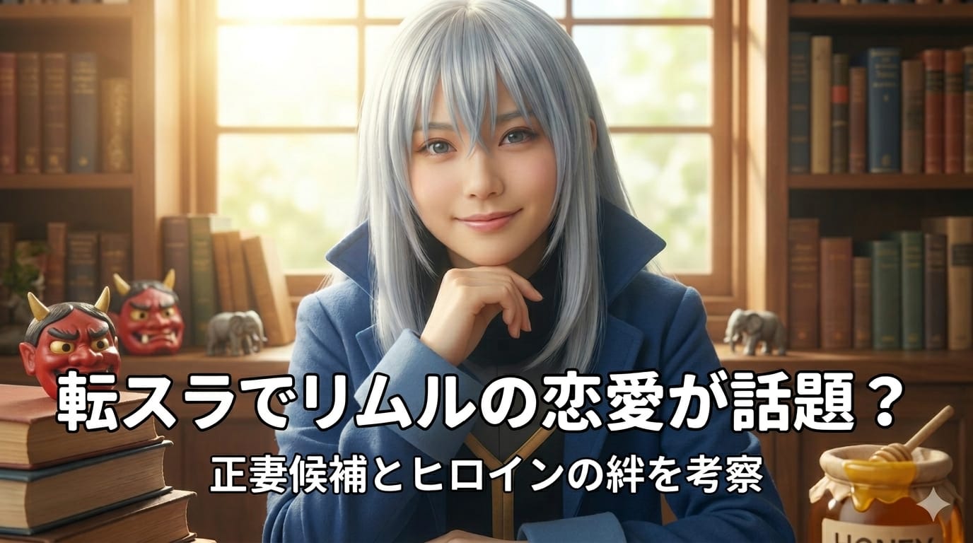 【転スラ】リムルの恋愛が話題？正妻候補とヒロインの絆を考察
