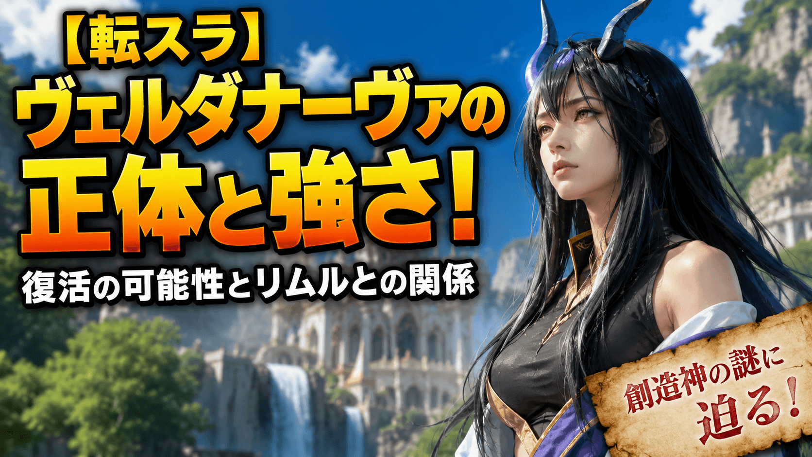 【転スラ】ヴェルダナーヴァの正体と強さ！復活の可能性とリムルとの関係