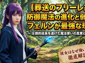 【葬送のフリーレン】防御魔法の進化と弱点！フェルンが最強な理由