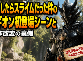 転生したらスライムだった件のゼギオン初登場シーンと原作改変の裏側