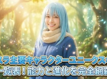 転スラ主要キャラクターユニークスキル一覧表！能力と進化を完全網羅