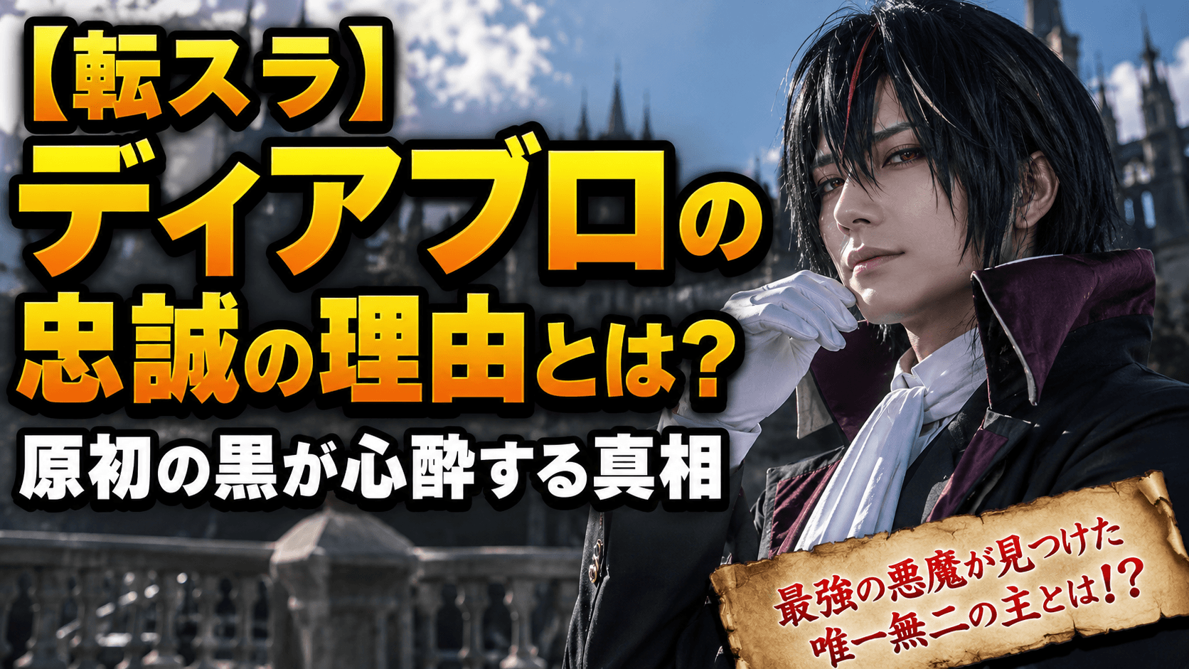 【転スラ】ディアブロの忠誠の理由とは？原初の黒が心酔する真相