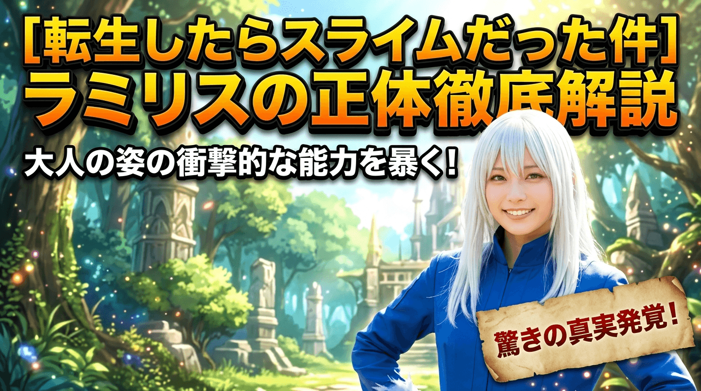 【転スラ】 ラミリス 正体と大人版の驚愕の実力を徹底解説