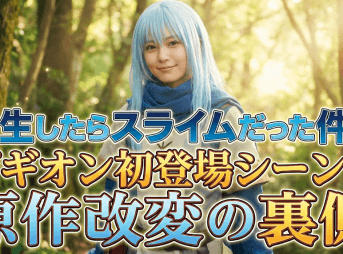 転生したらスライムだった件のゼギオン初登場シーンと原作改変の裏側