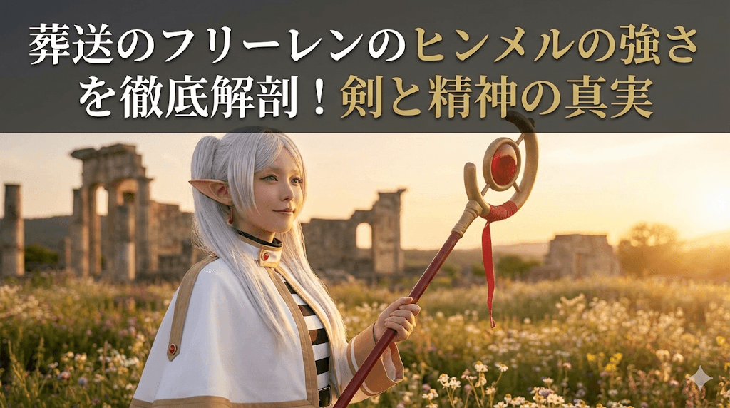 葬送のフリーレンのヒンメルの強さを徹底解剖！剣と精神の真実
