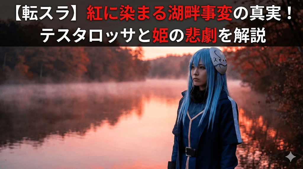 【転スラ】紅に染まる湖畔事変の真実！テスタロッサと姫の悲劇を解説