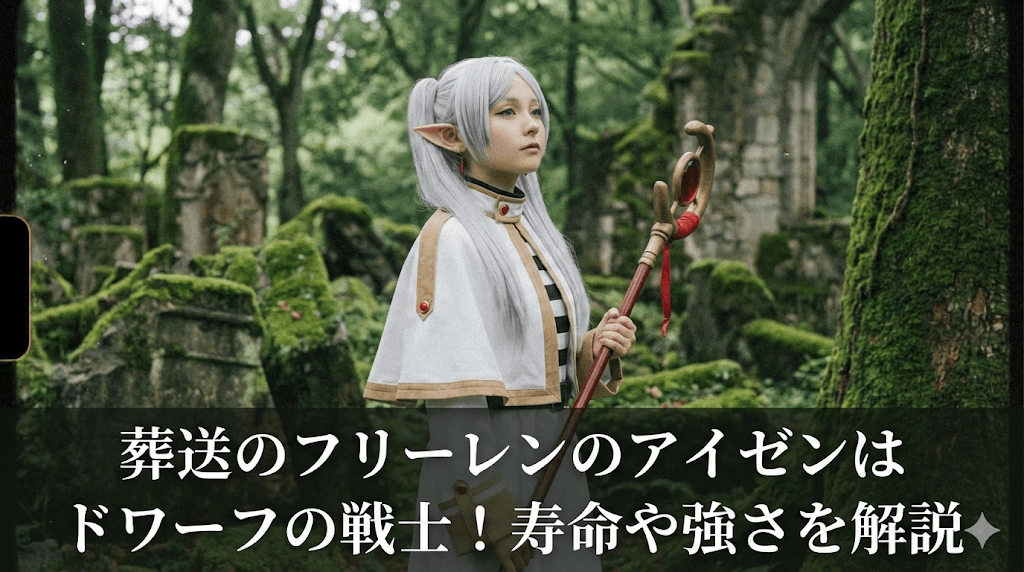 葬送のフリーレンのアイゼンはドワーフの戦士！寿命や強さを解説