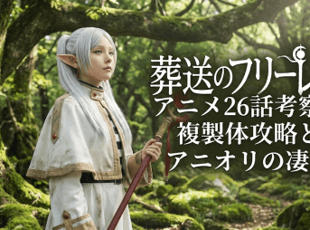 葬送のフリーレン アニメ26話考察！複製体攻略とアニオリの凄さ