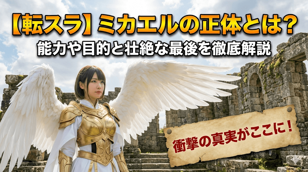 【転スラ】ミカエルの正体とは？能力や目的と壮絶な最後を徹底解説