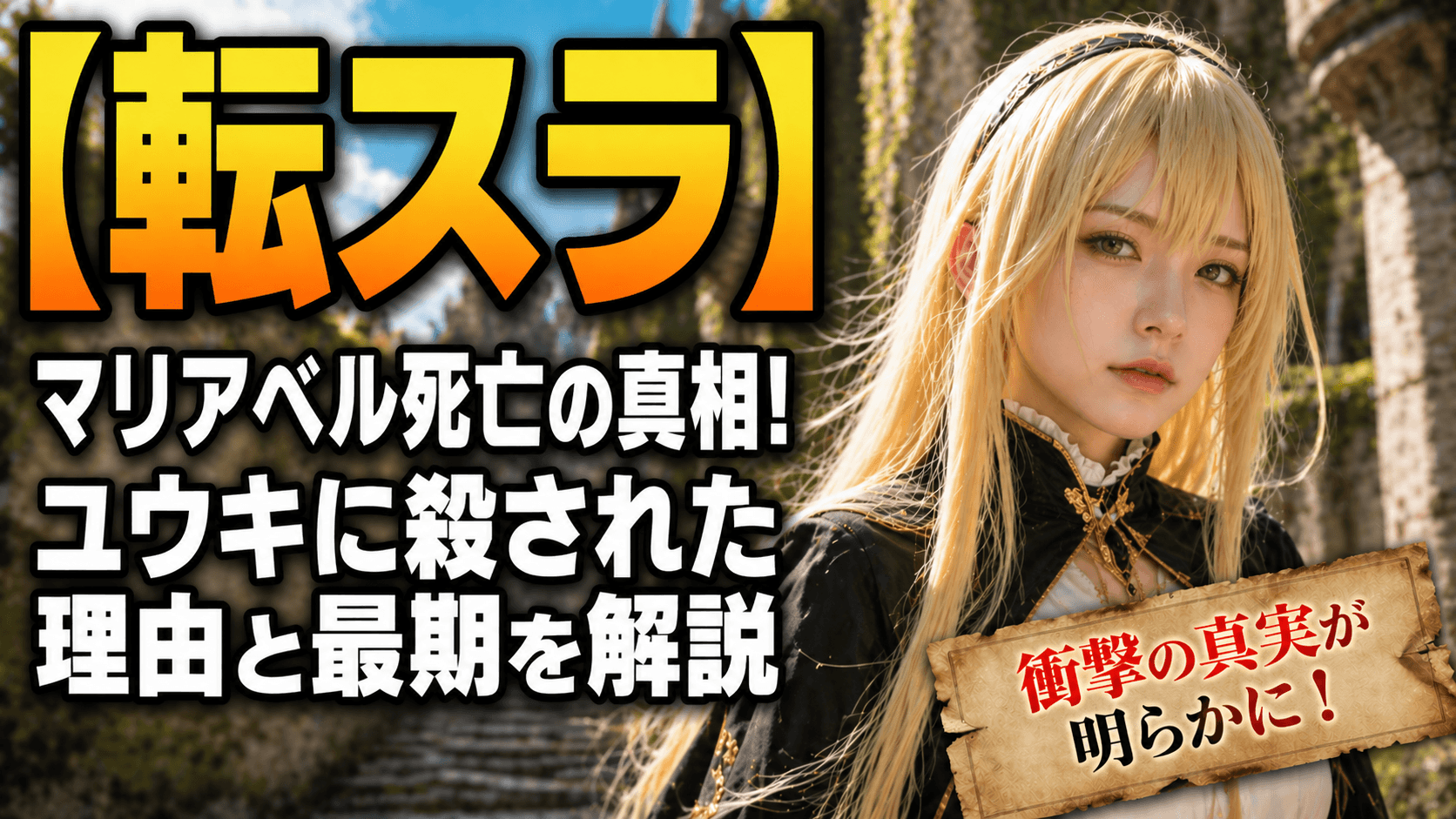 【転スラ】マリアベル死亡の真相！ユウキに殺された理由と最期を解説
