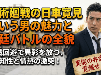呪術廻戦の日車寛見という男の魅力と法廷バトルの全貌