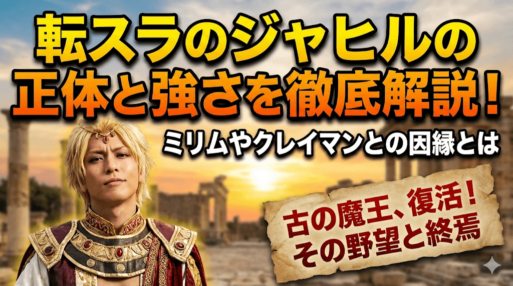 転スラのジャヒルの正体と強さを徹底解説！ミリムやクレイマンとの因縁とは