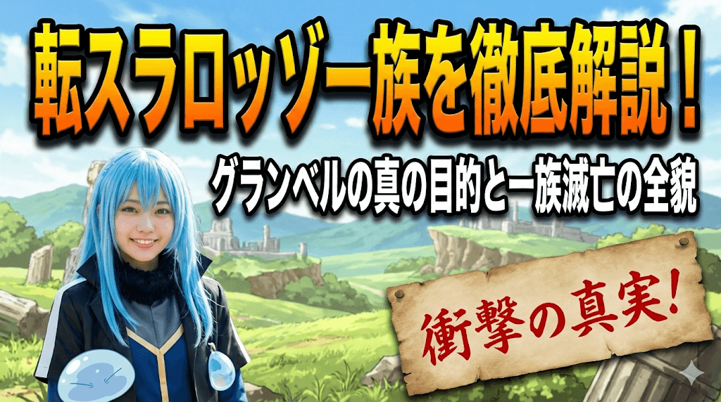 転スラロッゾ一族を徹底解説！グランベルの真の目的と一族滅亡の全貌