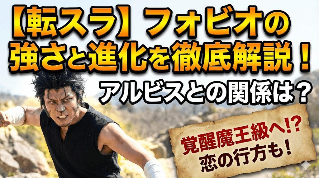 【転スラ】フォビオの強さと進化を徹底解説！アルビスとの関係は？