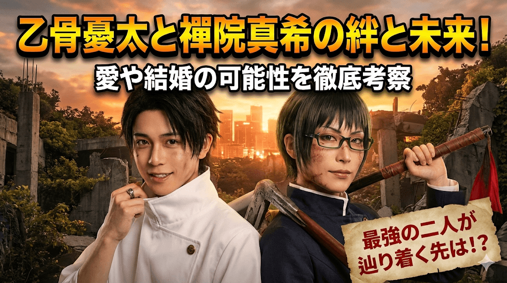 乙骨憂太と禪院真希の絆と未来！愛や結婚の可能性を徹底考察