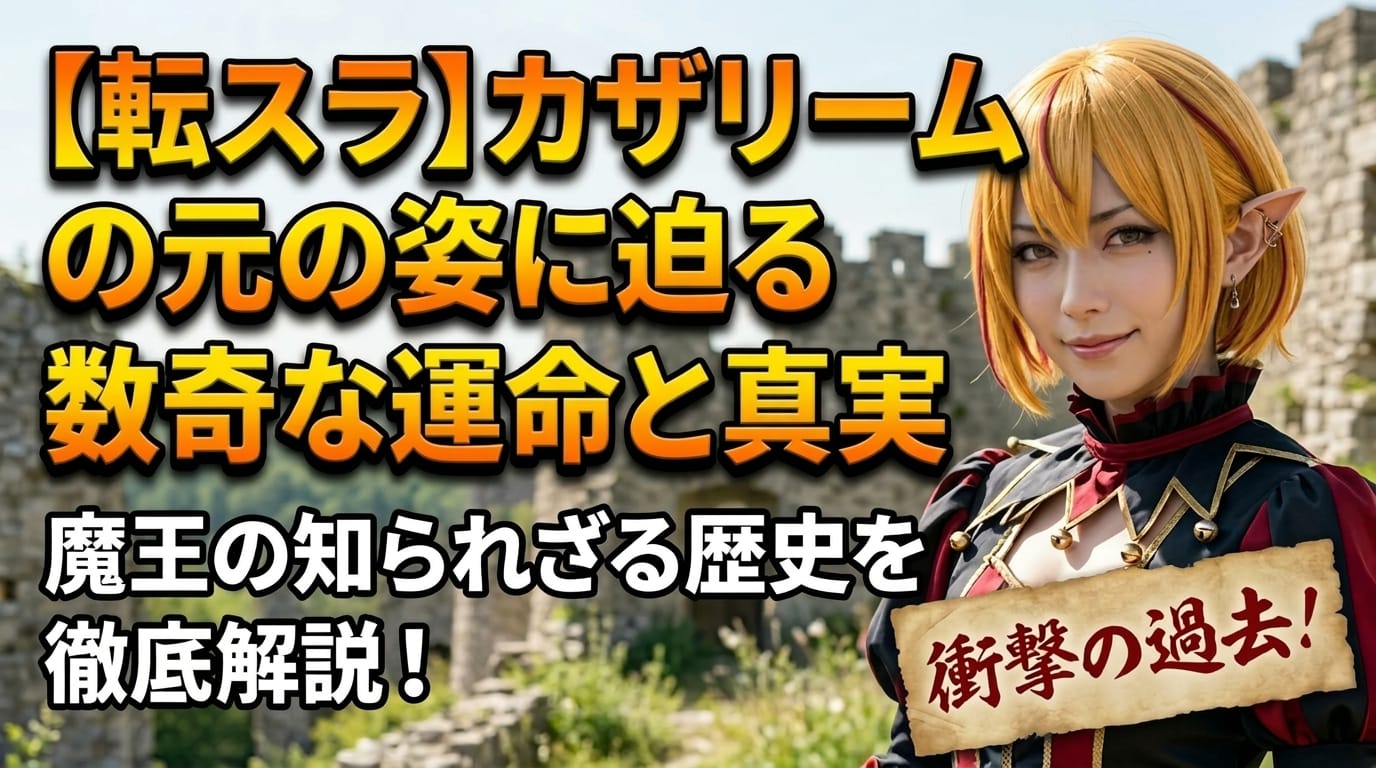 【転スラ】カザリームの元の姿に迫る！数奇な運命と真実