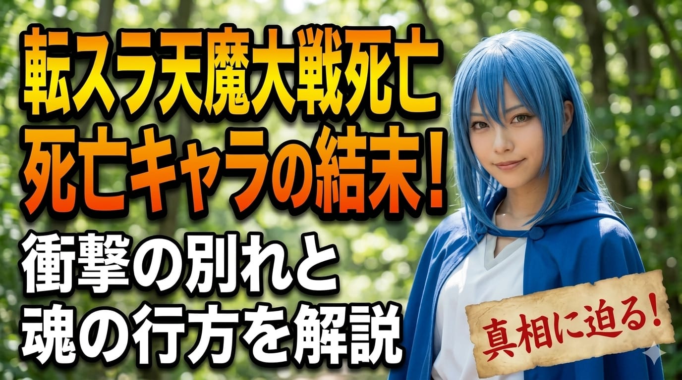 【転スラ】天魔大戦死亡キャラの結末！衝撃の別れと魂の行方を解説
