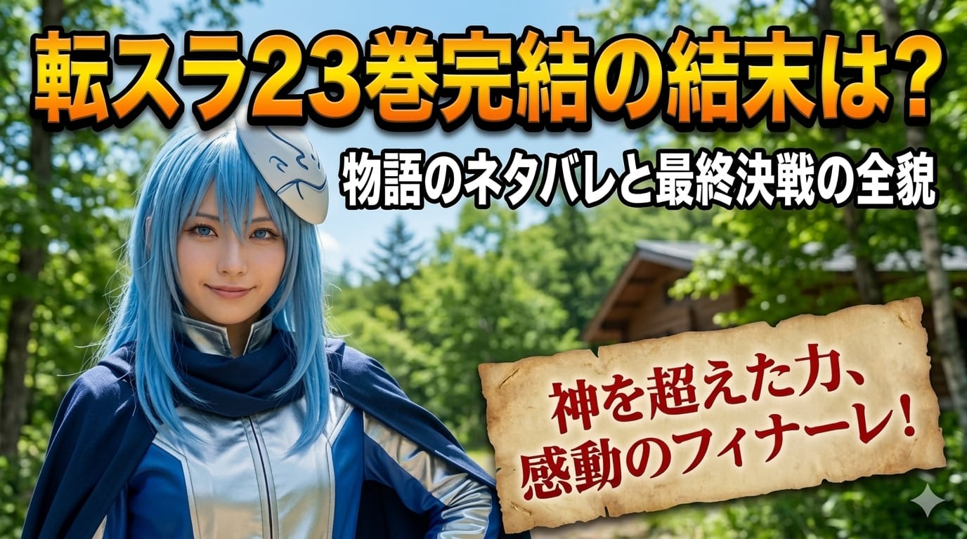 転スラ23巻完結の結末は？物語のネタバレと最終決戦の全貌