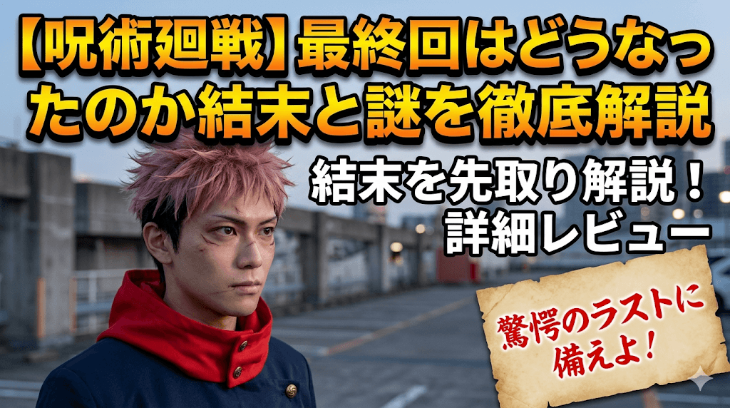 【呪術廻戦】最終回はどうなったのか結末と謎を徹底解説