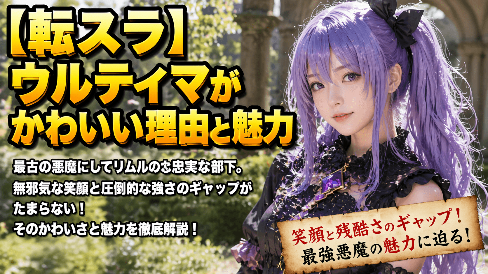 【転スラ】ウルティマがかわいい理由と魅力