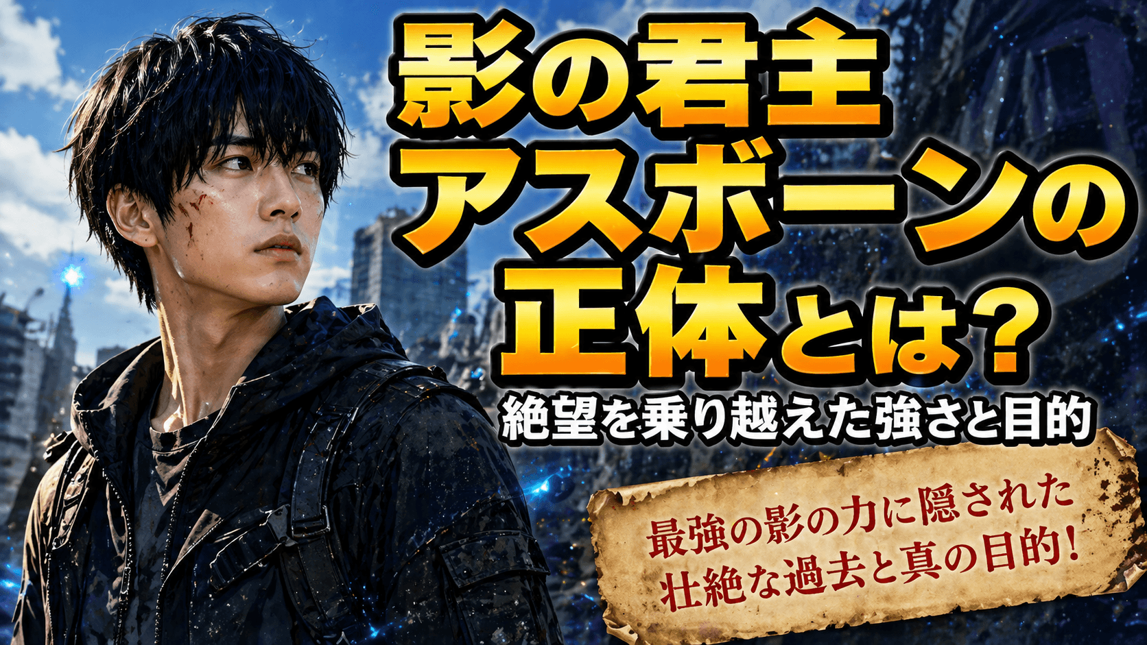 影の君主 アスボーンの正体とは？絶望を乗り越えた強さと目的