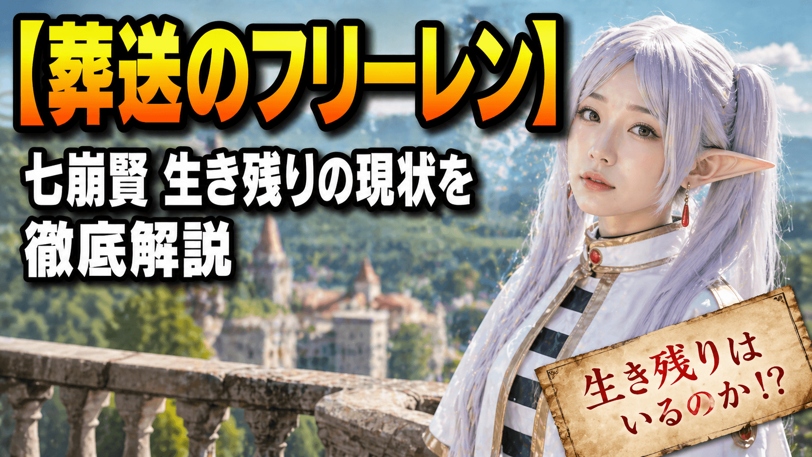 【葬送のフリーレン】七崩賢 生き残りの現状を徹底解説