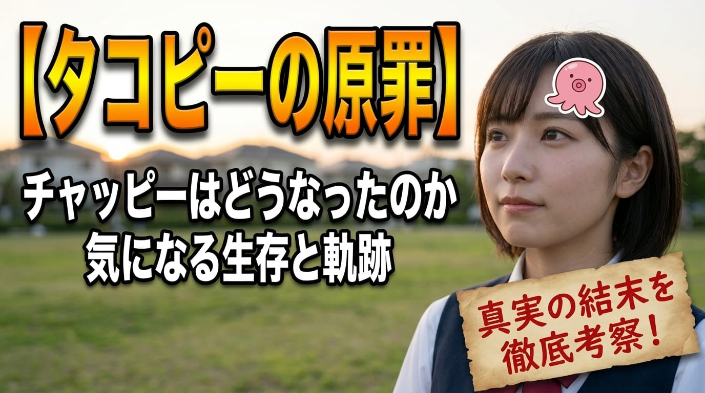 【タコピーの原罪】チャッピーはどうなったのか気になる生存と軌跡