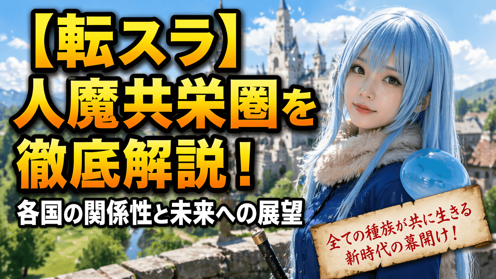 【転スラ】人魔共栄圏を徹底解説！各国の関係性と未来への展望