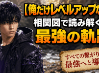 【俺だけレベルアップな件】相関図で読み解く最強の軌跡