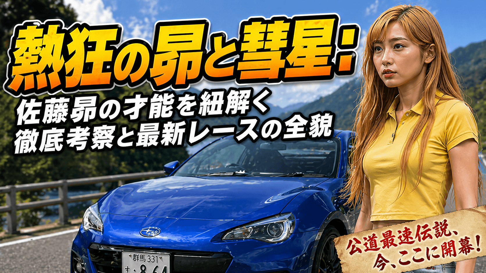 熱狂の昴と彗星：佐藤昴の才能を紐解く徹底考察と最新レースの全貌