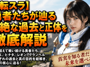 【転スラ】勇者たちが辿る壮絶な過去と正体を徹底解説