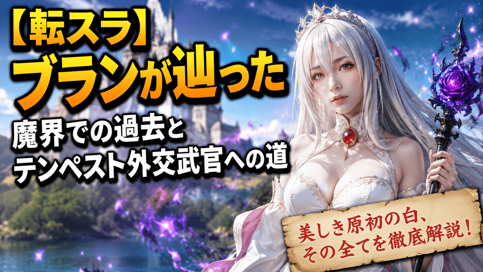 【転スラ】ブランが辿った魔界での過去とテンペスト外交武官への道