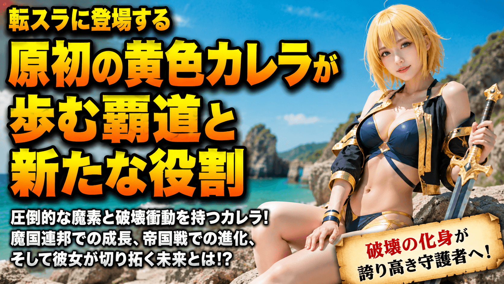 転スラに登場する原初の黄色カレラが歩む覇道と新たな役割