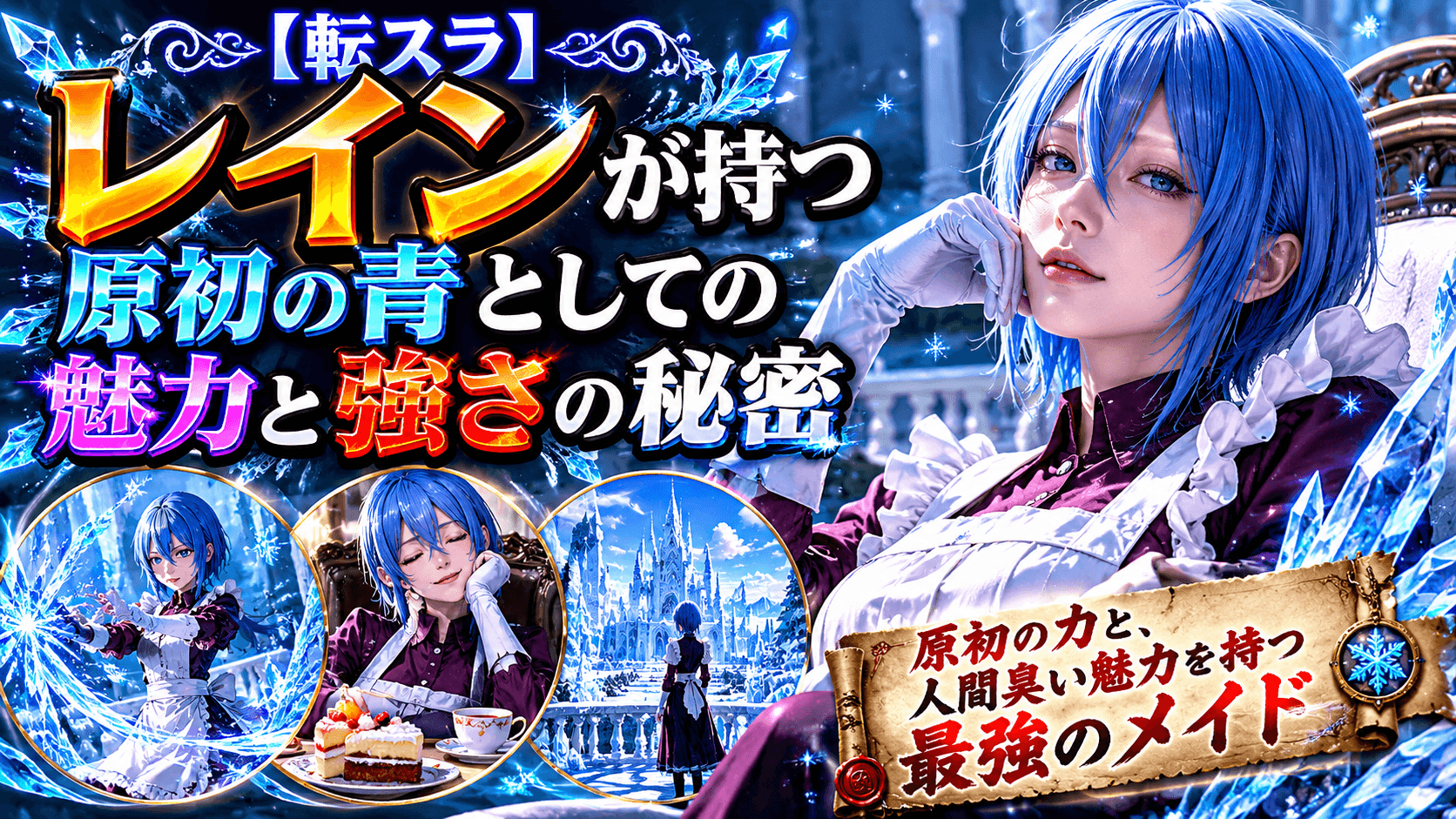 【転スラ】レインが持つ原初の青としての魅力と強さの秘密