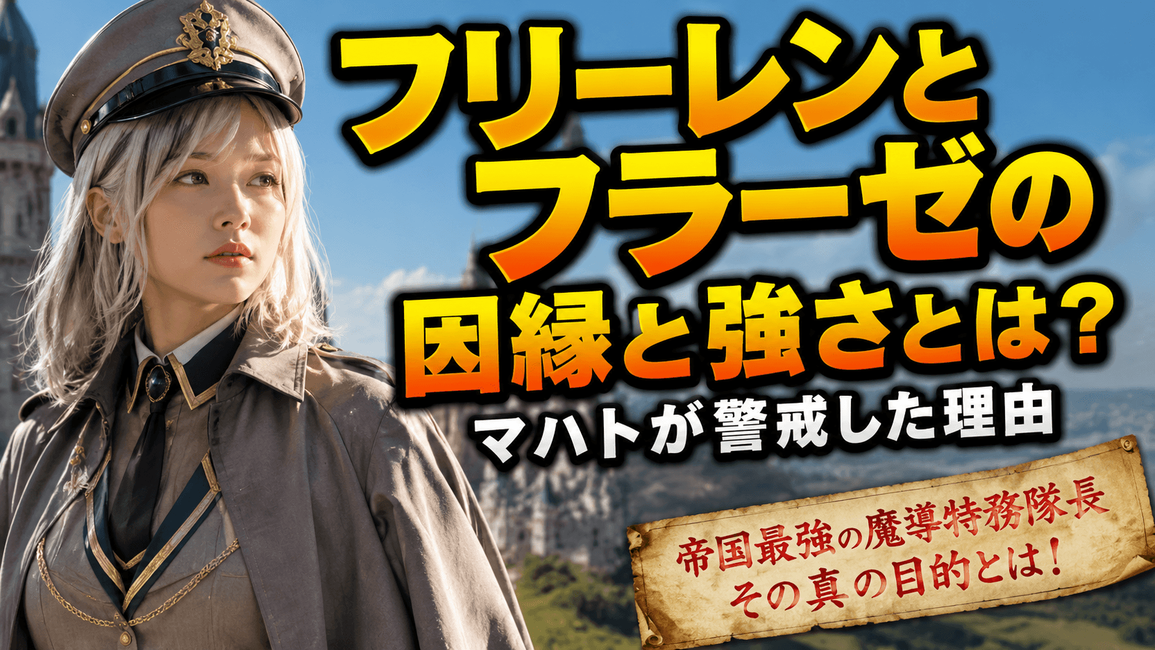 フリーレンとフラーゼの因縁と強さとは？マハトが警戒した理由