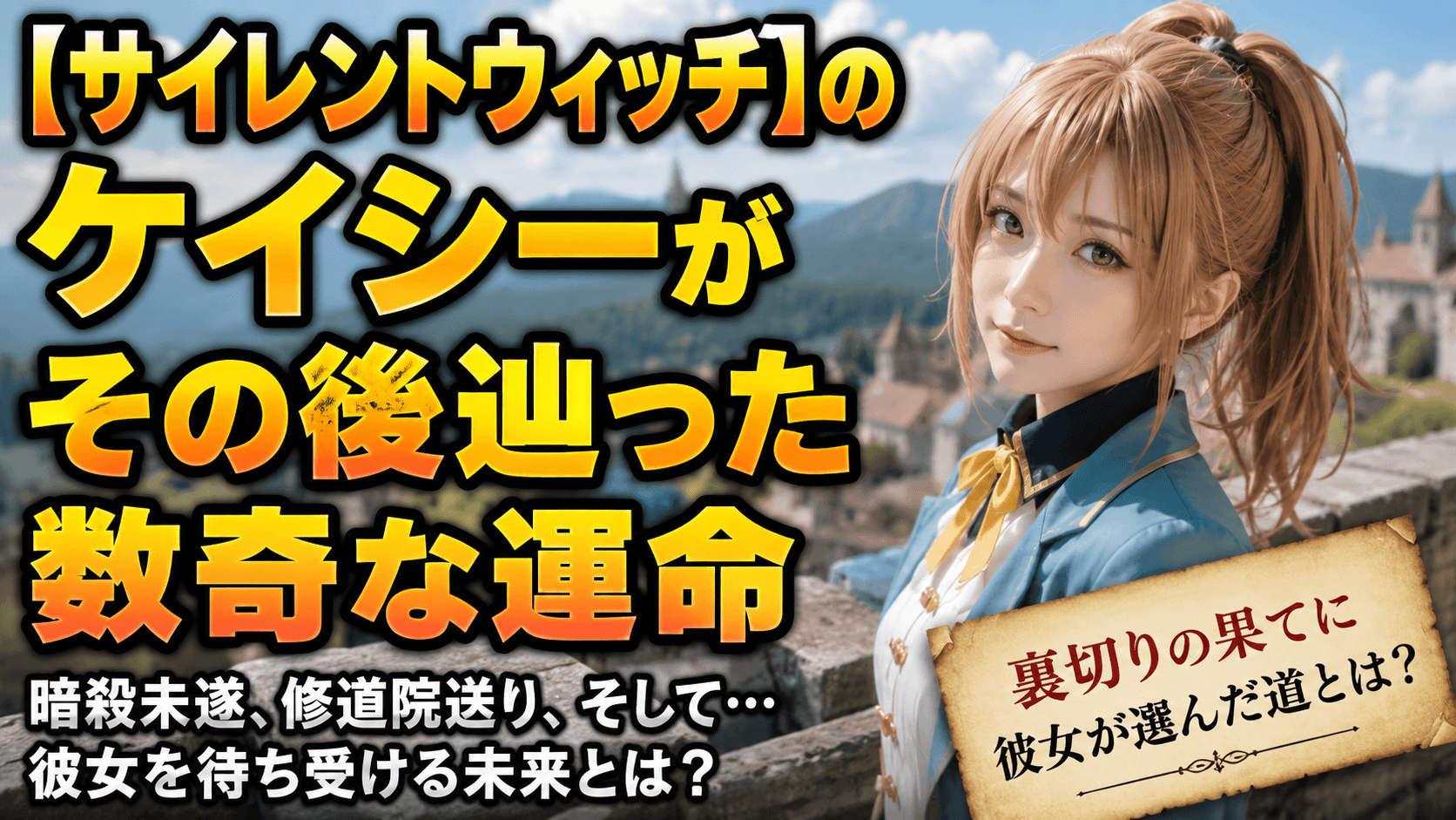 【サイレントウィッチ】のケイシーがその後辿った数奇な運命