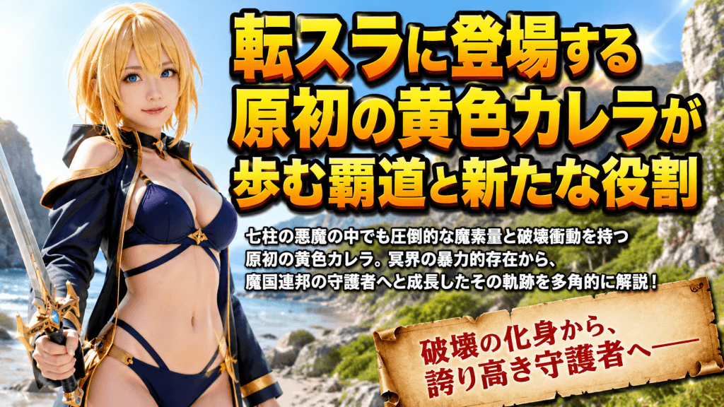 転スラに登場する原初の黄色カレラが歩む覇道と新たな役割