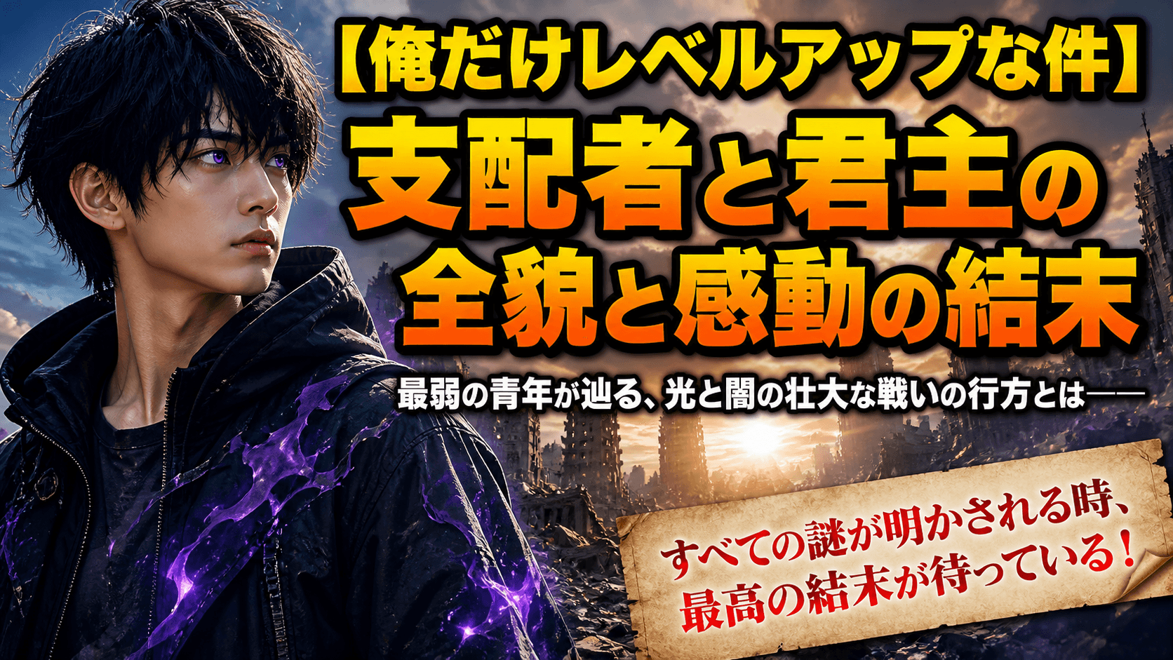 【俺だけレベルアップな件】支配者と君主の全貌と感動の結末