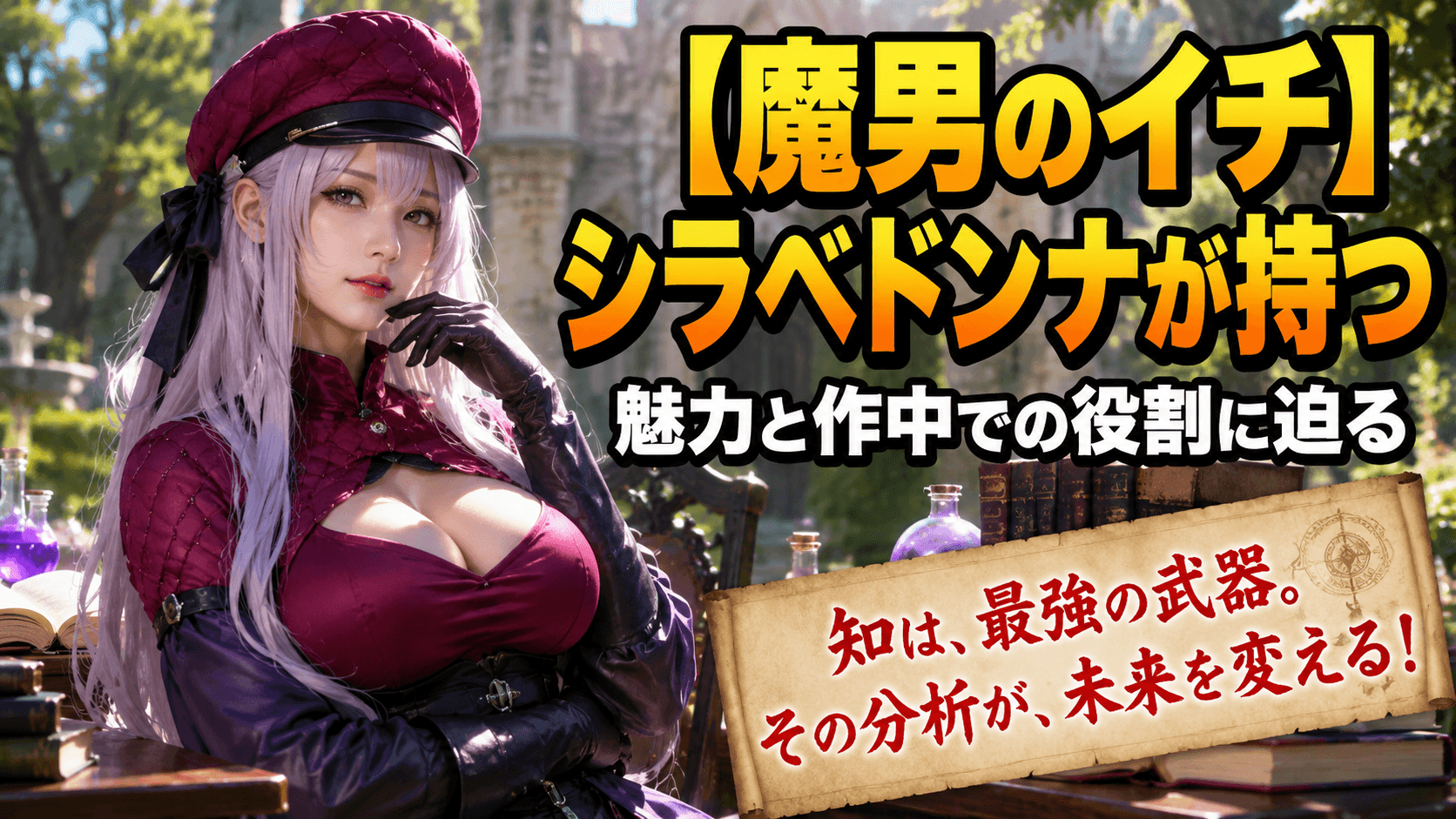 【魔男のイチ】シラベドンナが持つ魅力と作中での役割に迫る