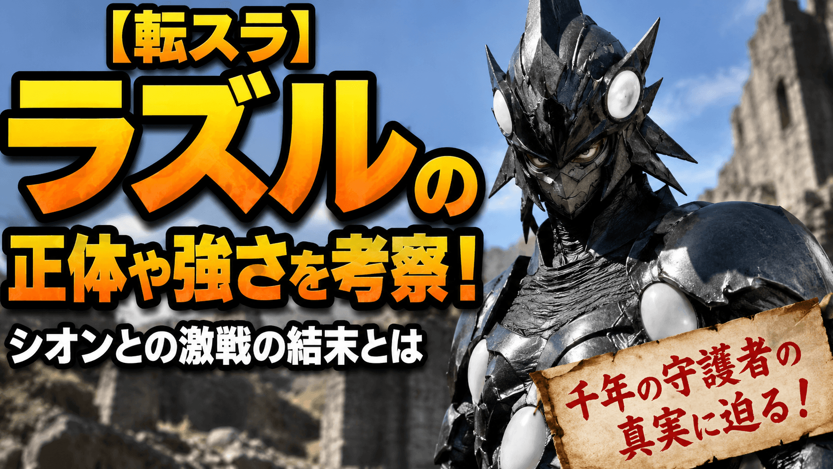【転スラ】ラズルの正体や強さを考察！シオンとの激戦の結末とは
