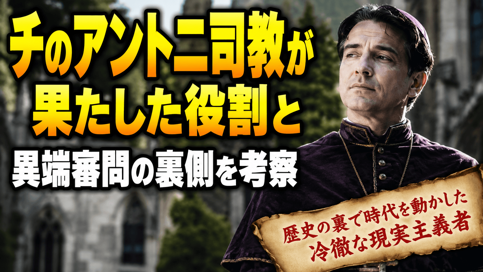 チのアントニ司教が果たした役割と異端審問の裏側を考察
