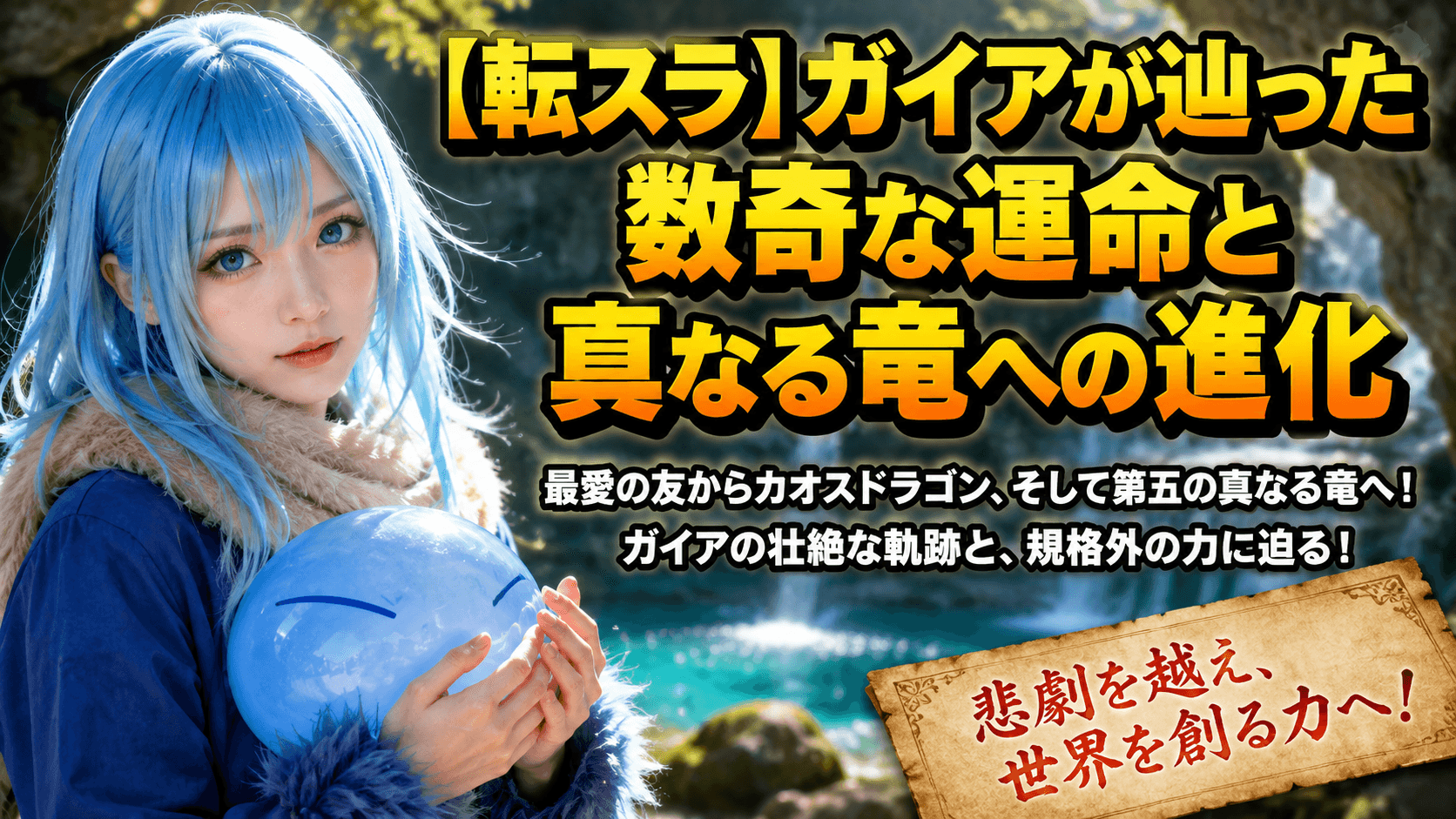 【転スラ】ガイアが辿った数奇な運命と真なる竜への進化